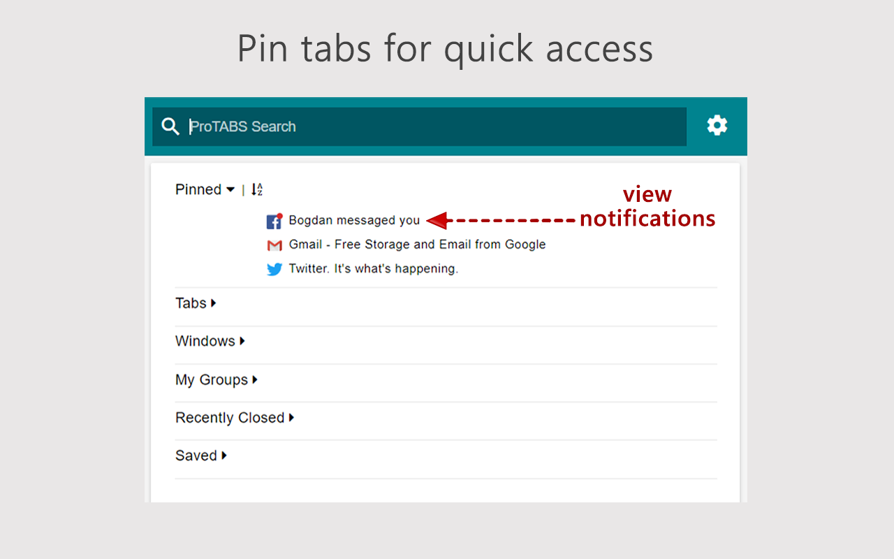 ProTABS - The Tab Manager for Pros截图4