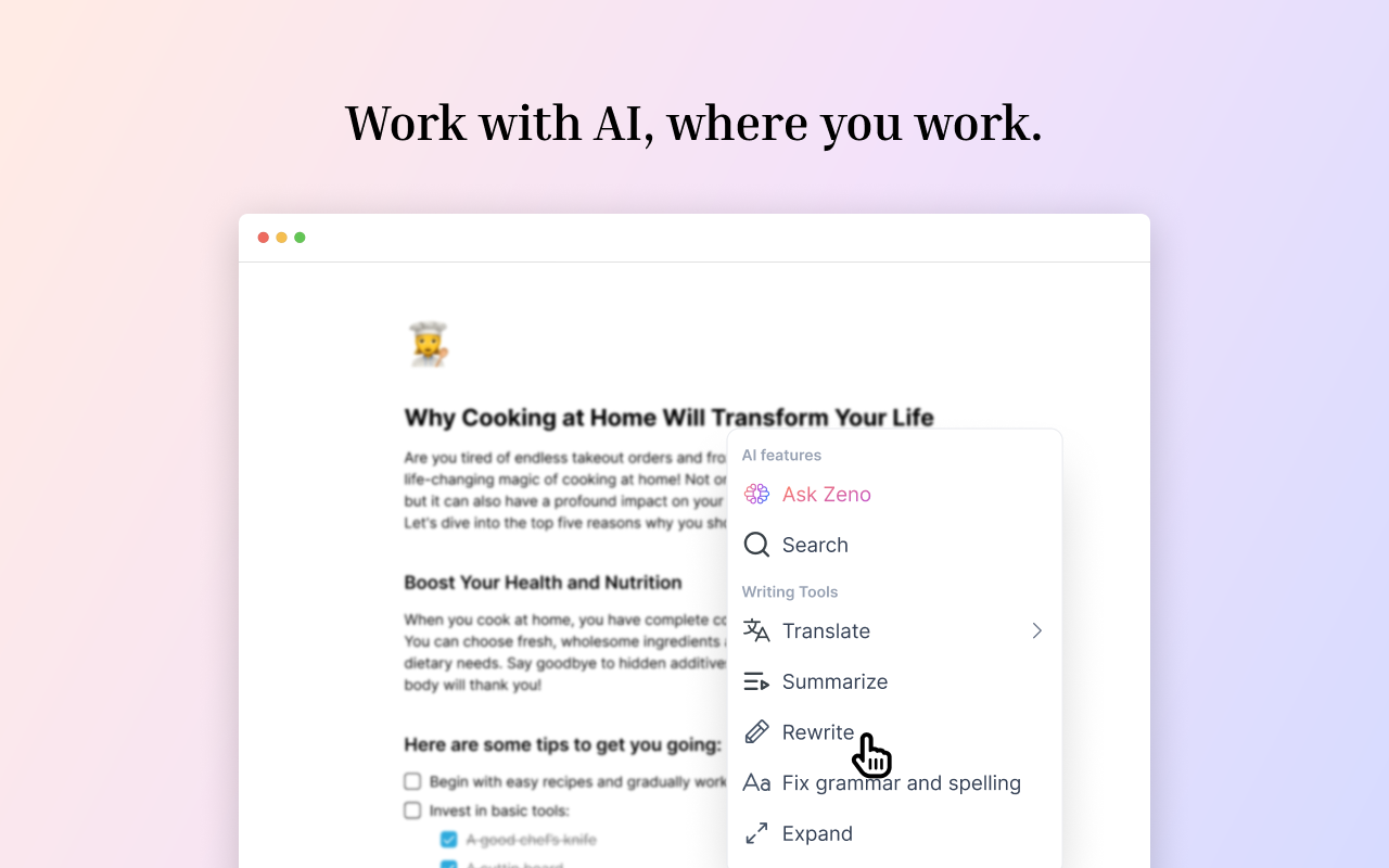 TextCortex:企业人工智能知识库截图2