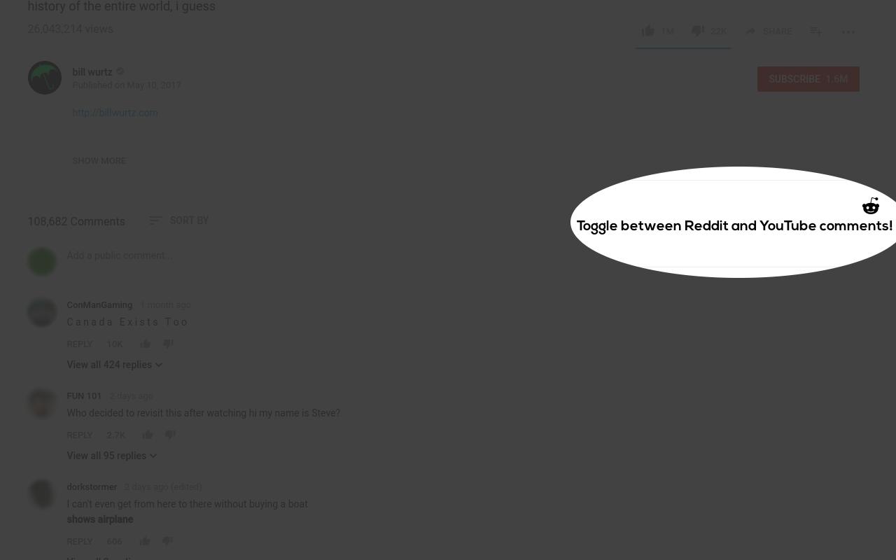 Karamel: View Reddit comments on YouTube™截图2