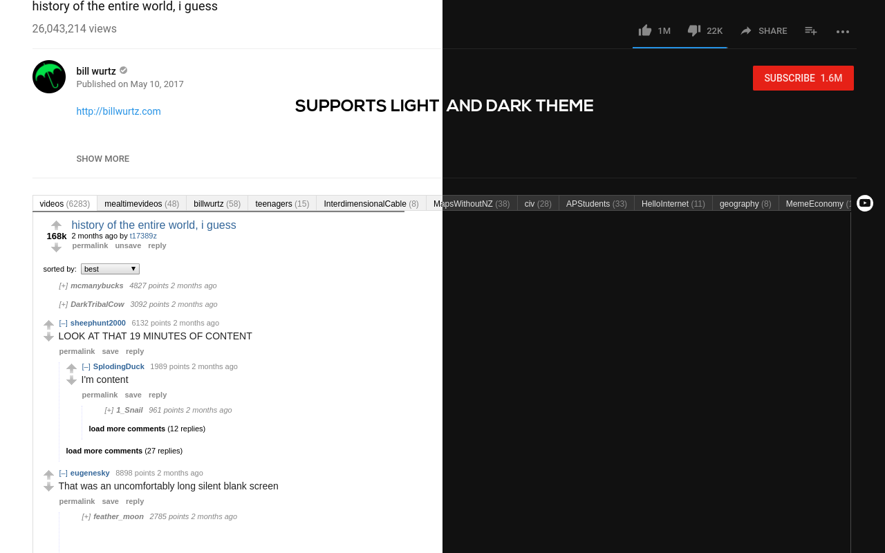 Karamel: View Reddit comments on YouTube™截图4