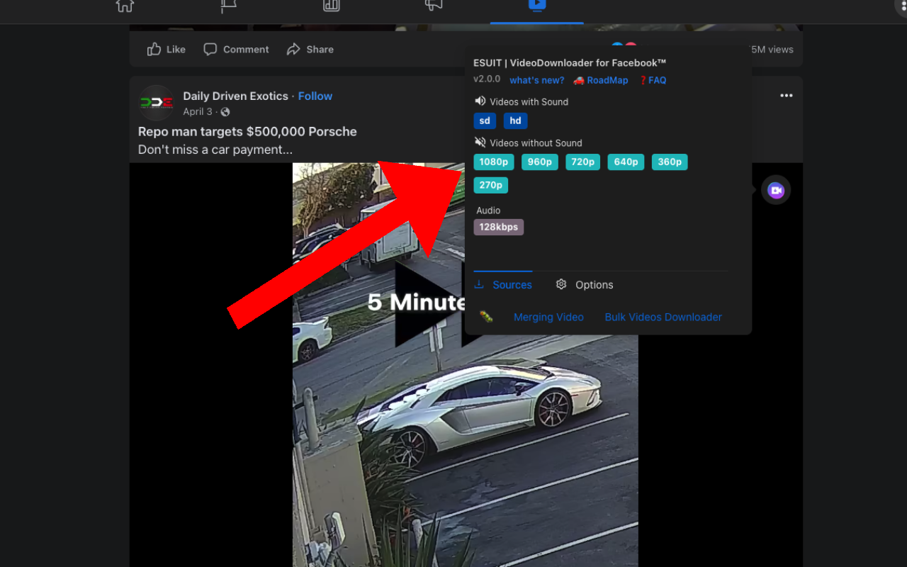 ESUIT | Video Downloader for Facebook™截图2