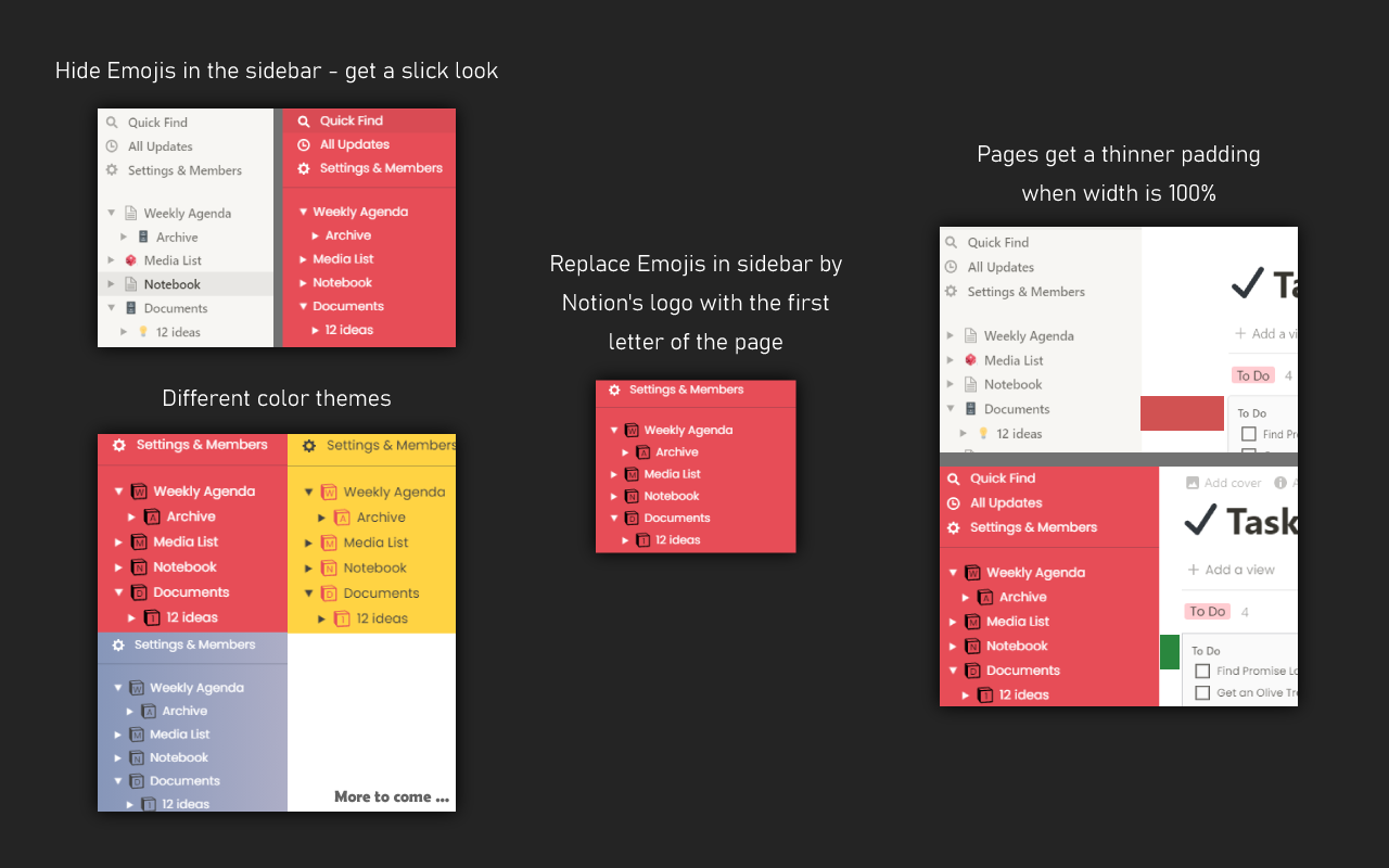 Tailored Notion截图1