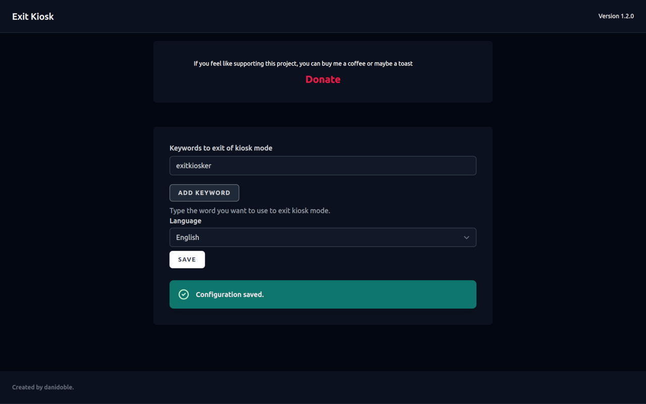 退出自助服务终端模式截图1