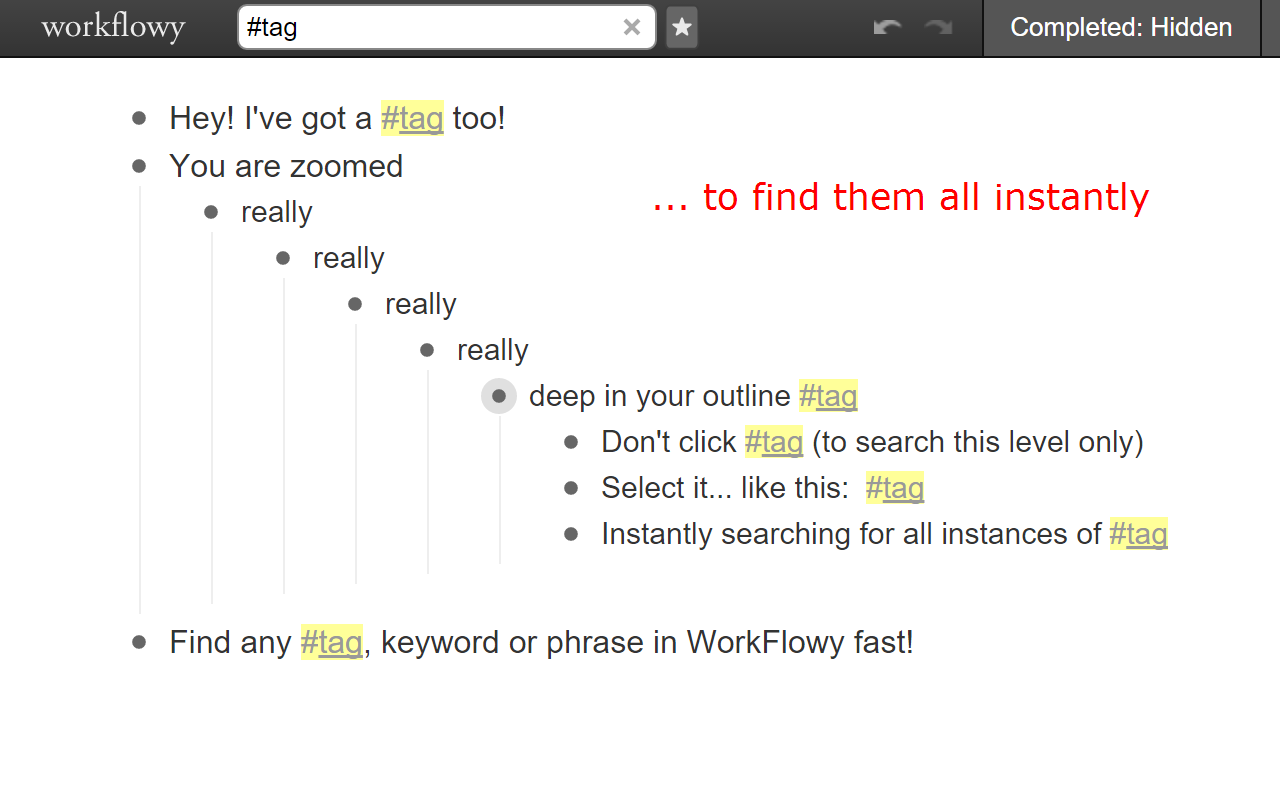 WorkFindy for WorkFlowy截图4