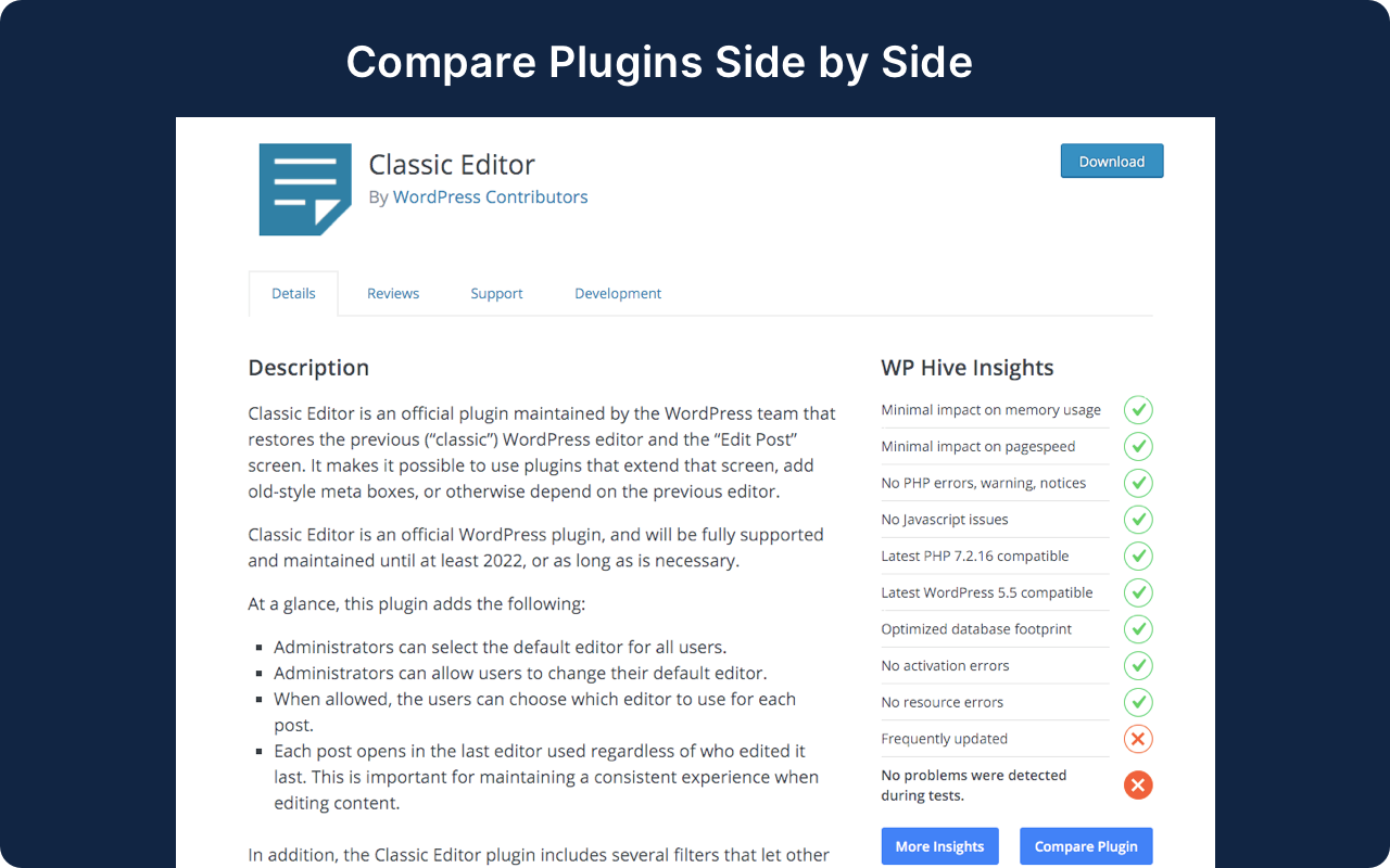 WP Hive | A Better WordPress Plugin Repo截图2