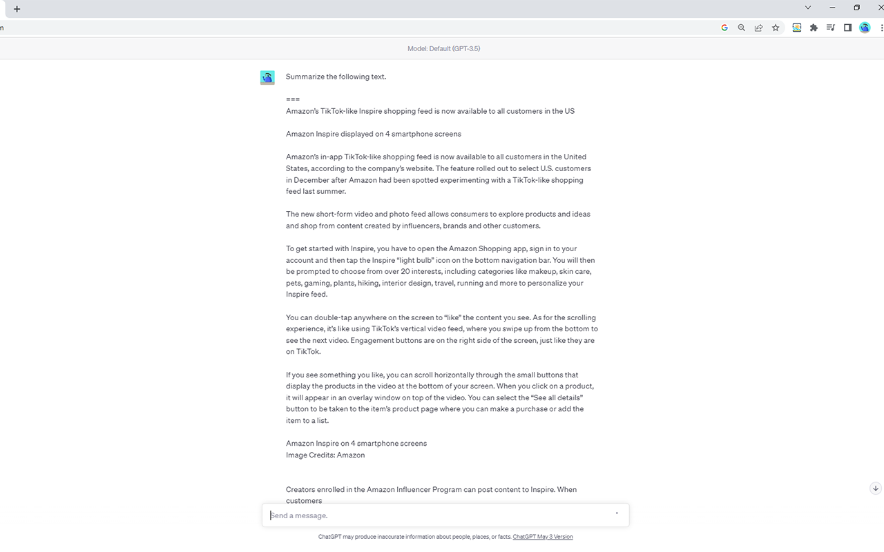 TILNOTE SUM (Summarization with ChatGPT)截图3
