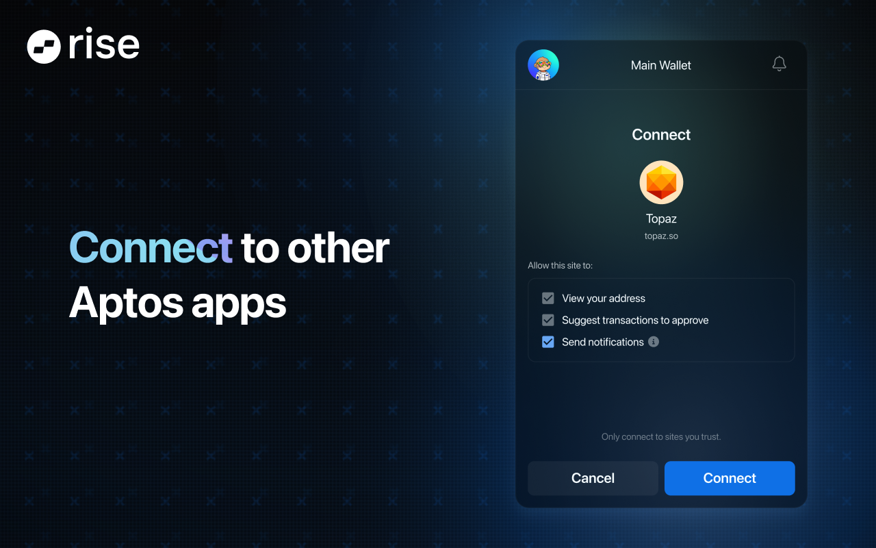 Rise - Aptos Wallet截图4