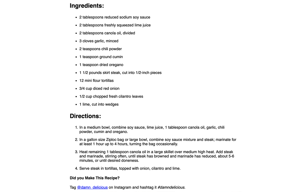 I Just Want the Recipe Janet截图2
