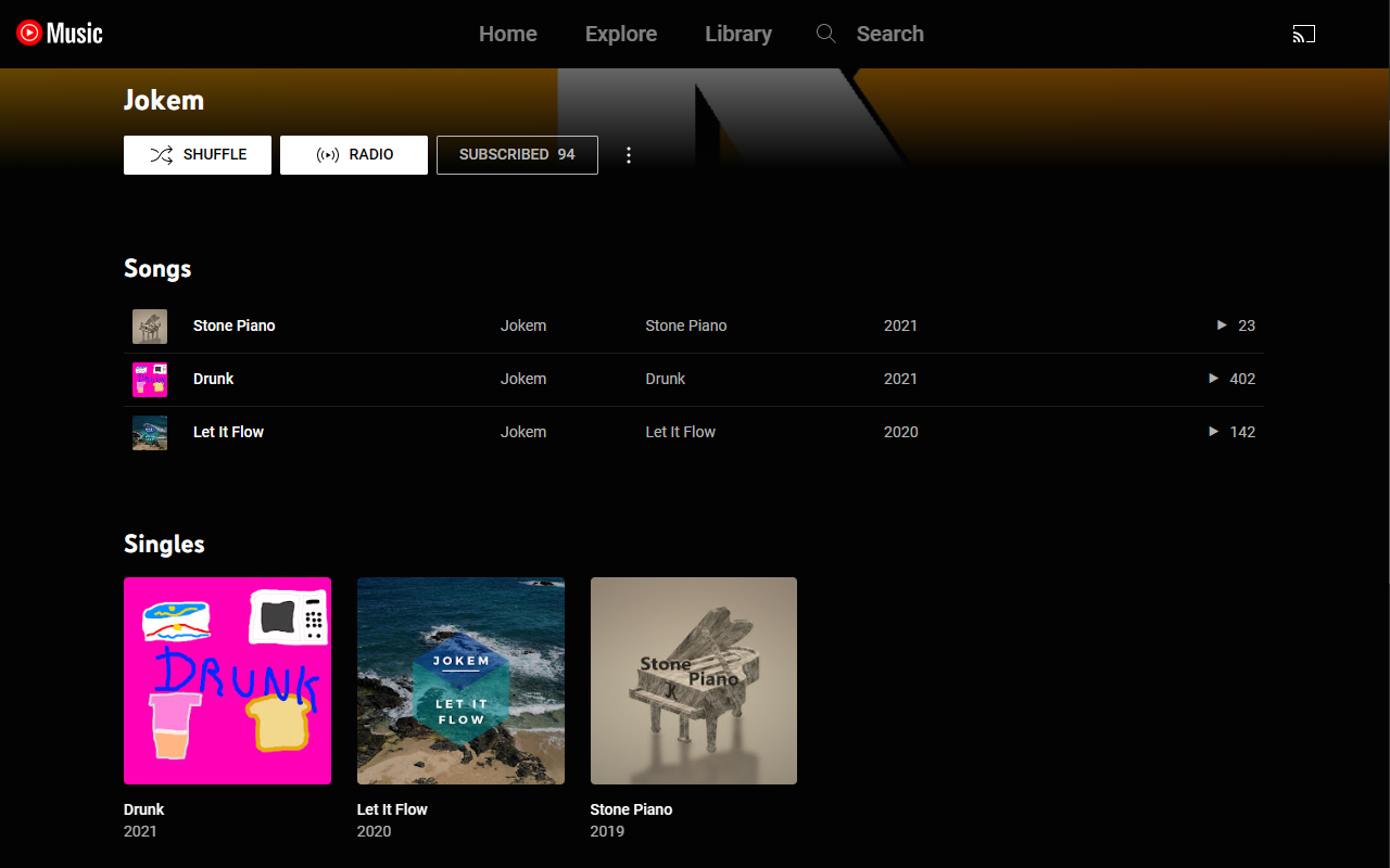 Playcount for YouTube™ Music截图1