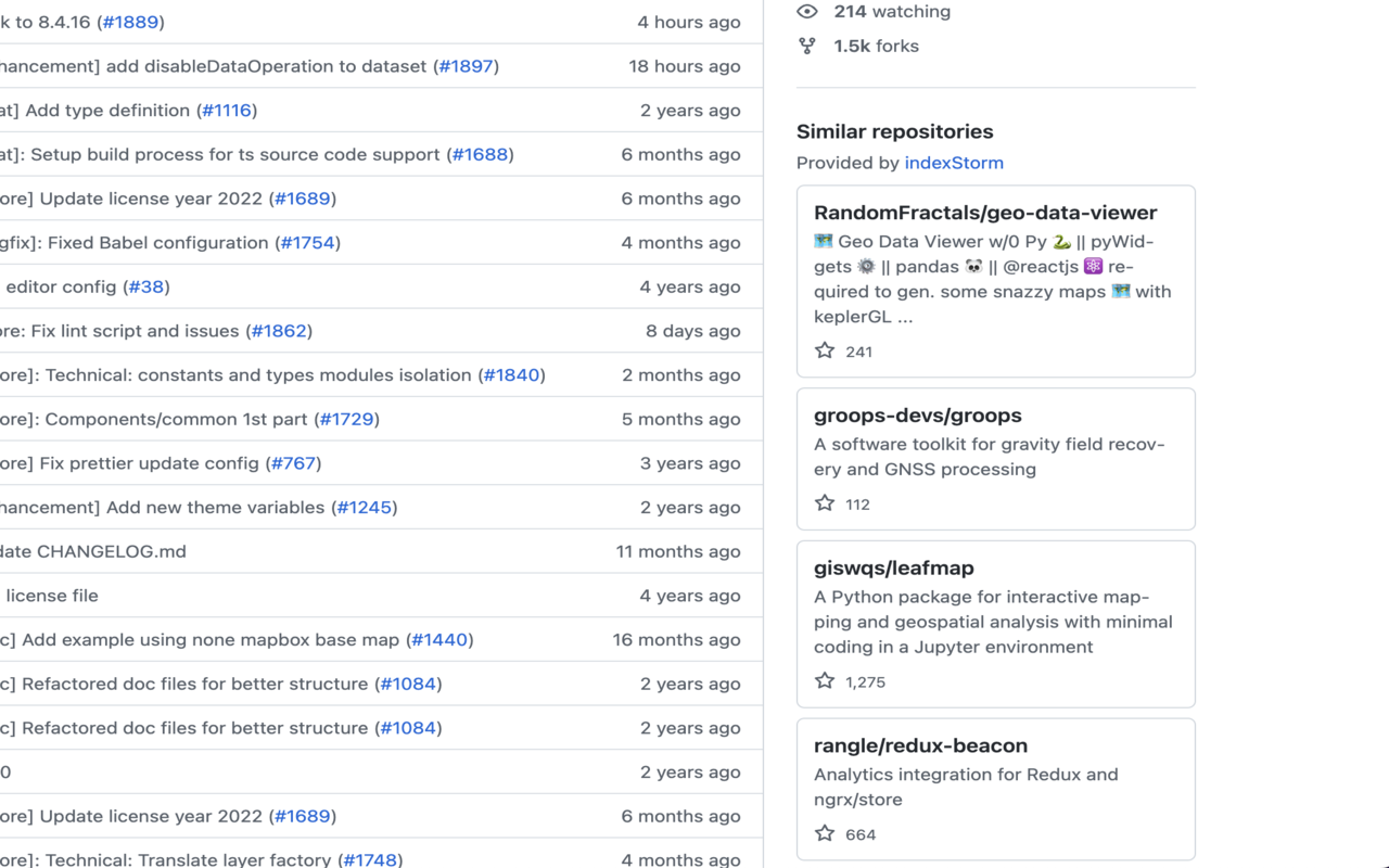 GitHub Recommender截图1