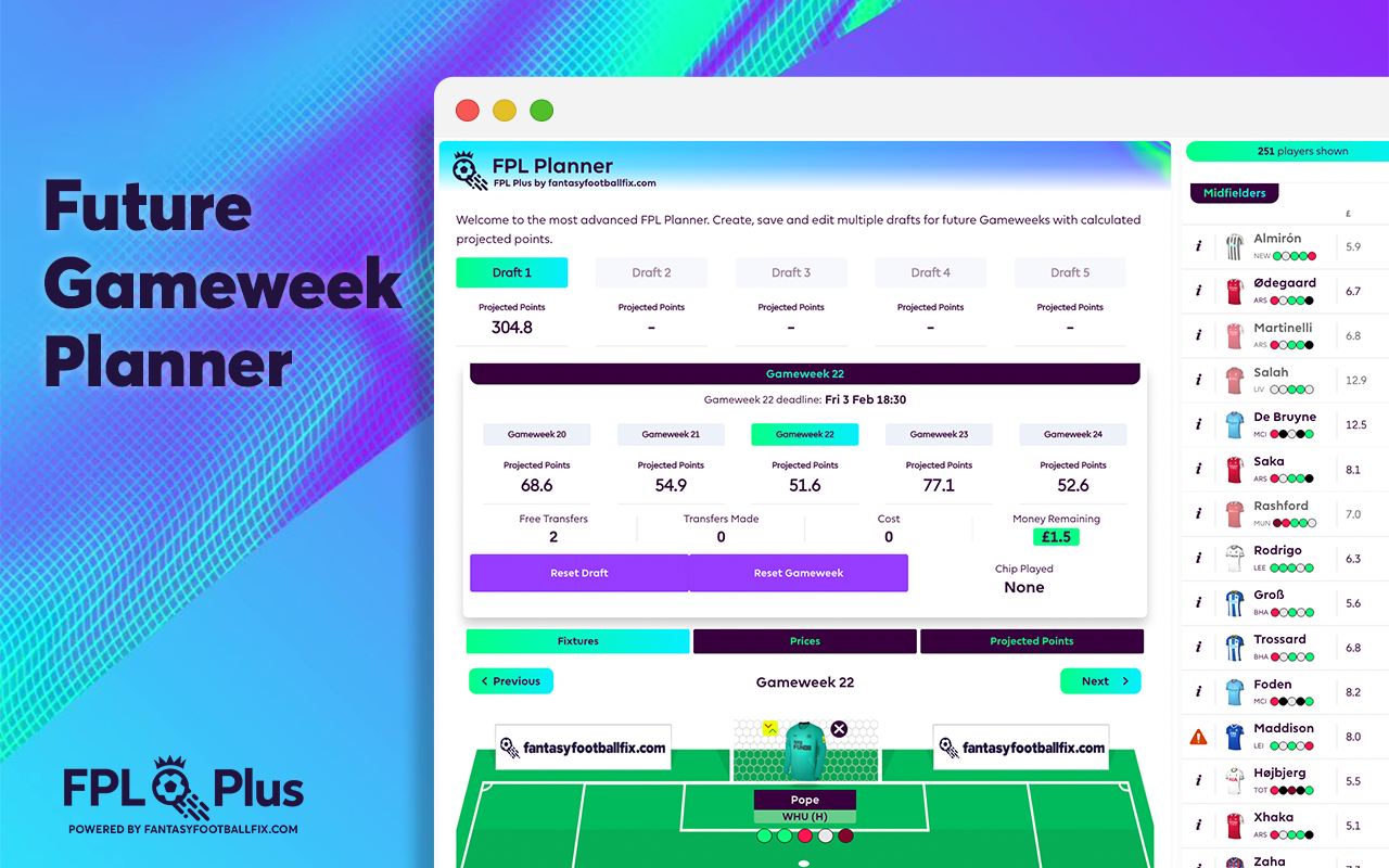 FPL Plus by fantasyfootballfix.com截图4