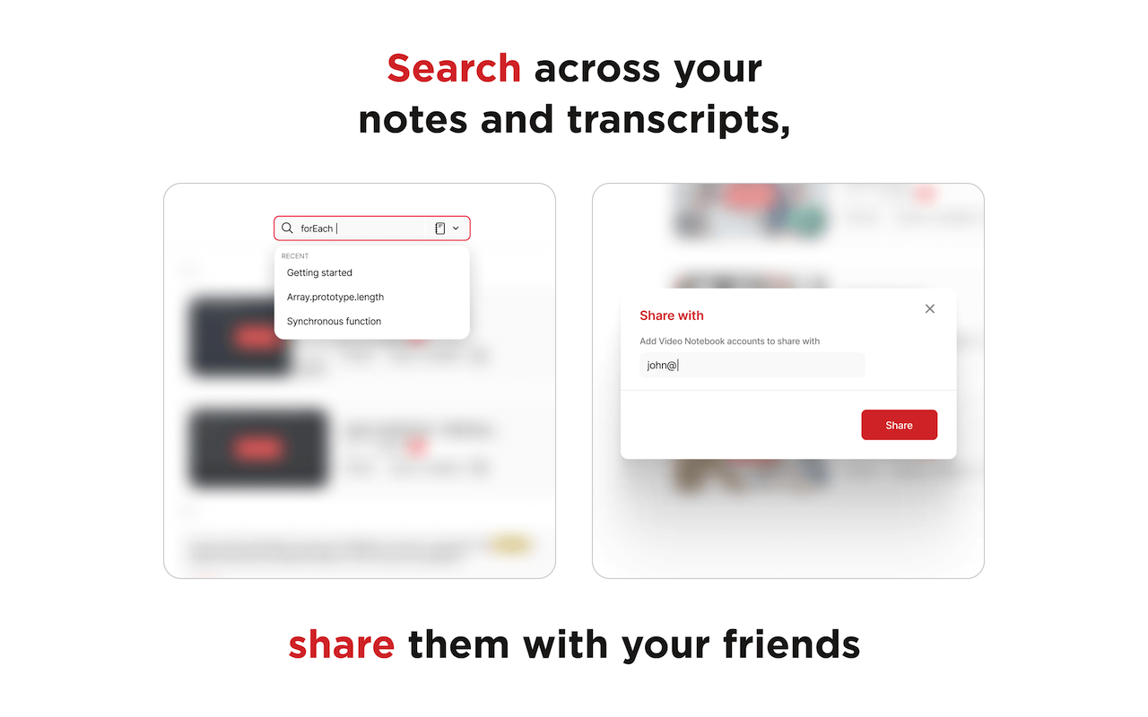 AI-powered Notes on Videos - Video Notebook截图2