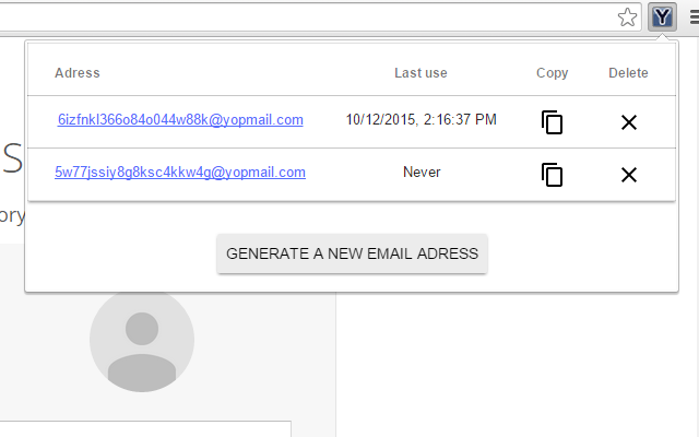 Yopmail Helper截图1