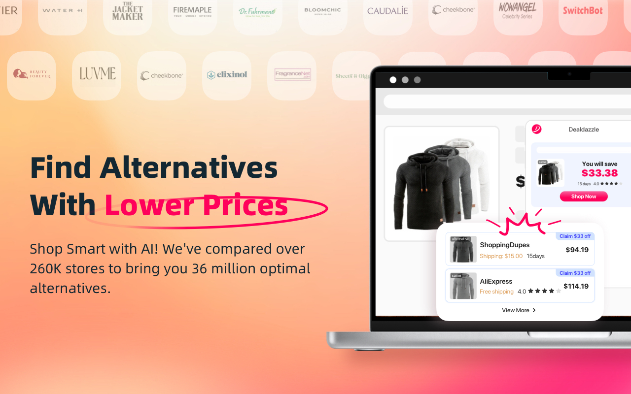 AI-Powered DealDazzle: Searching Alternatives截图2