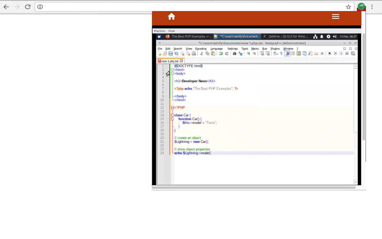 Notepad++在线截图1