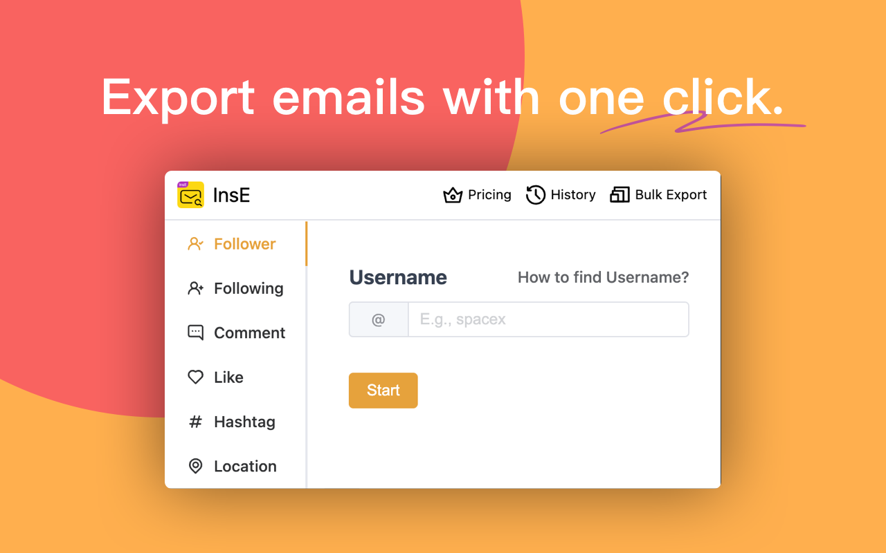 InsE - Instagram email finder & exporter截图1