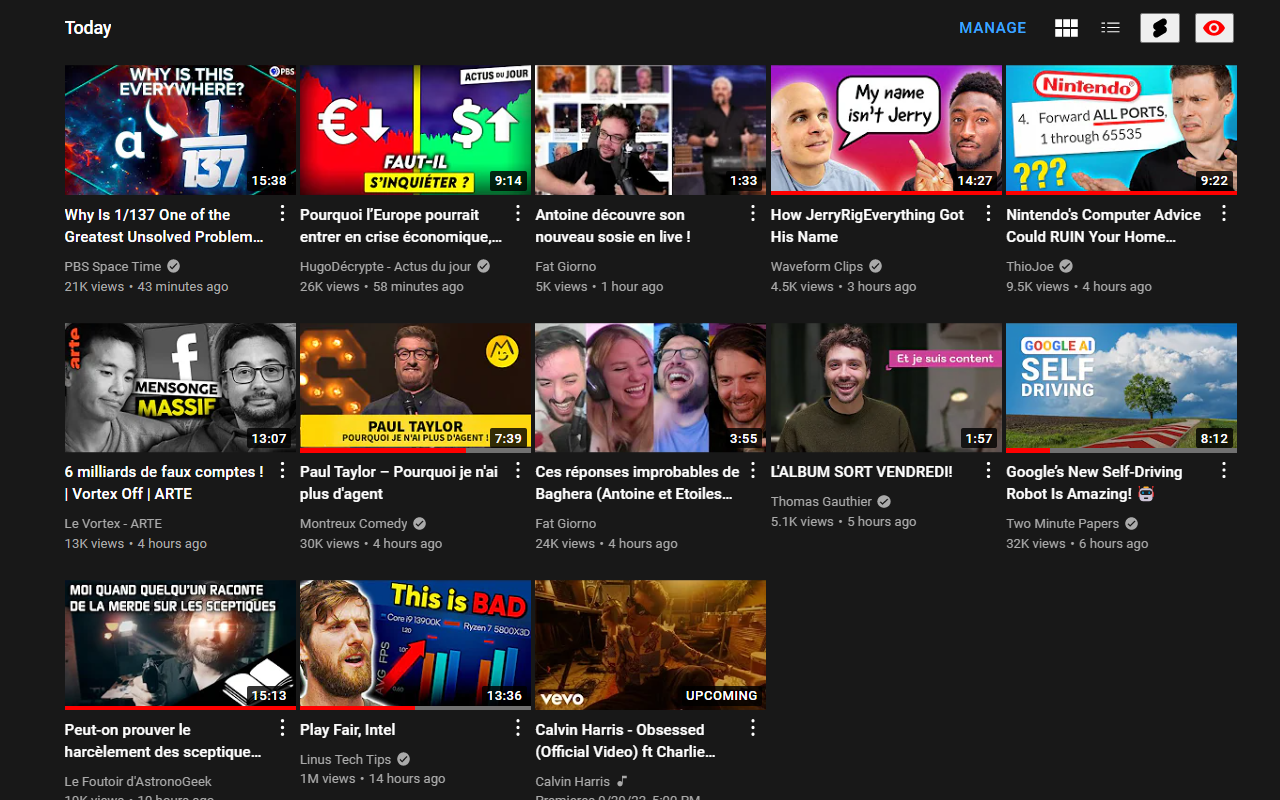 Better YouTube Subscriptions截图3