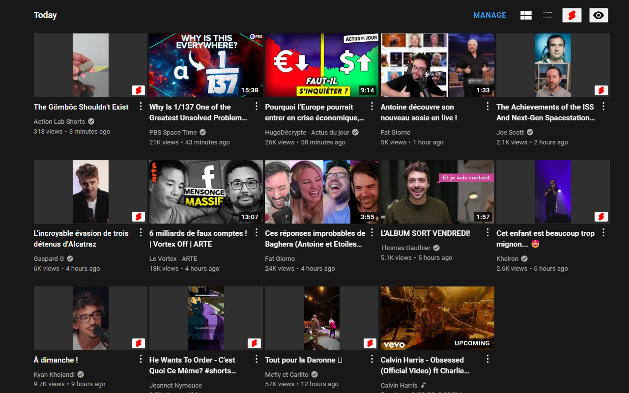 Better YouTube Subscriptions截图5