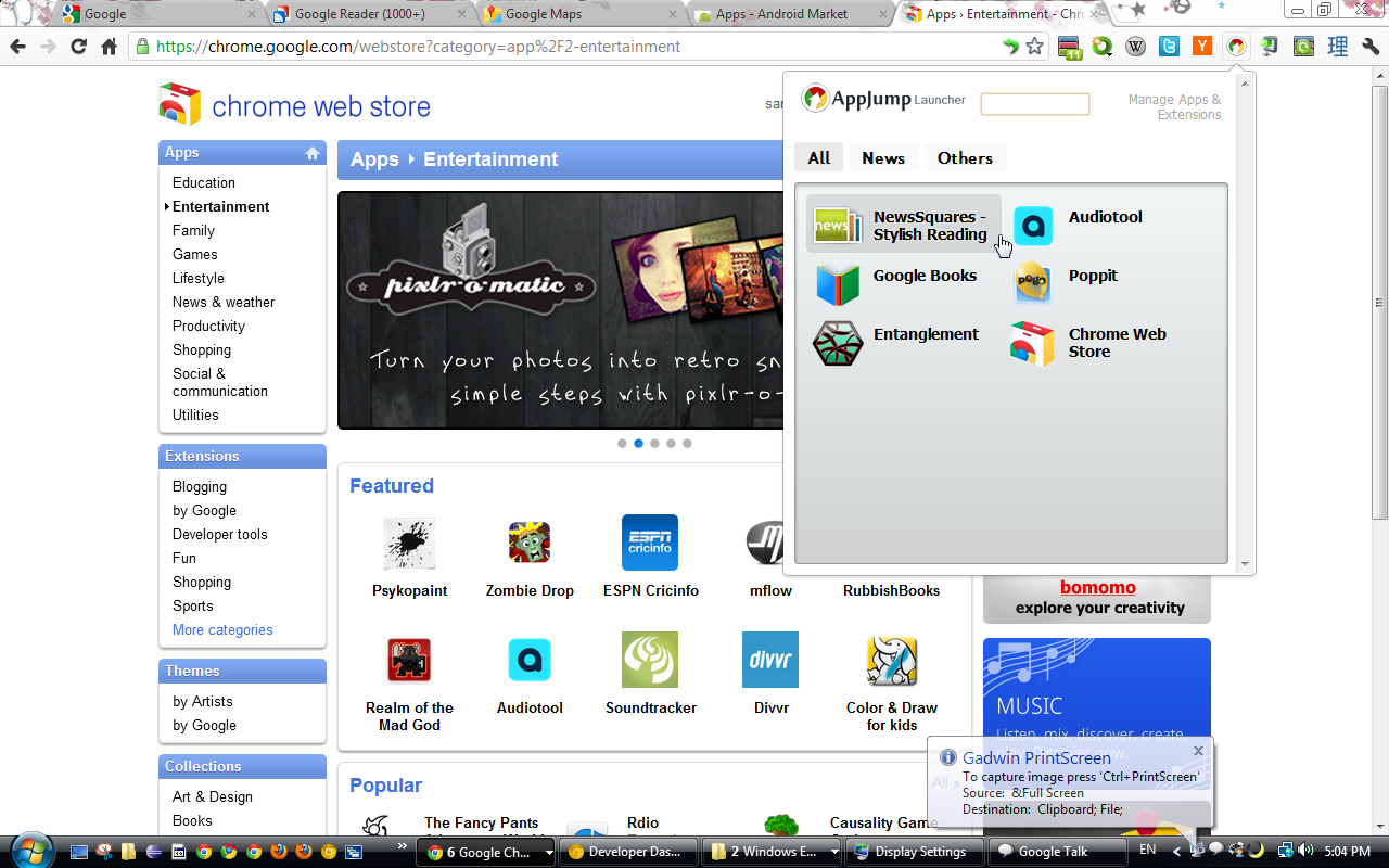 AppJump App Launcher and Organizer截图1