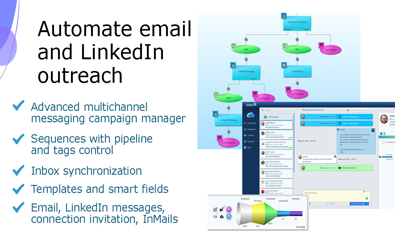 Jobin - LinkedIn Automation Tool截图5