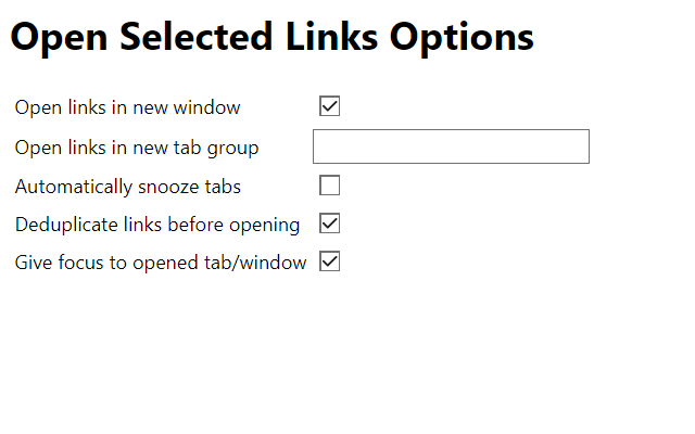 Open Selected Links截图2