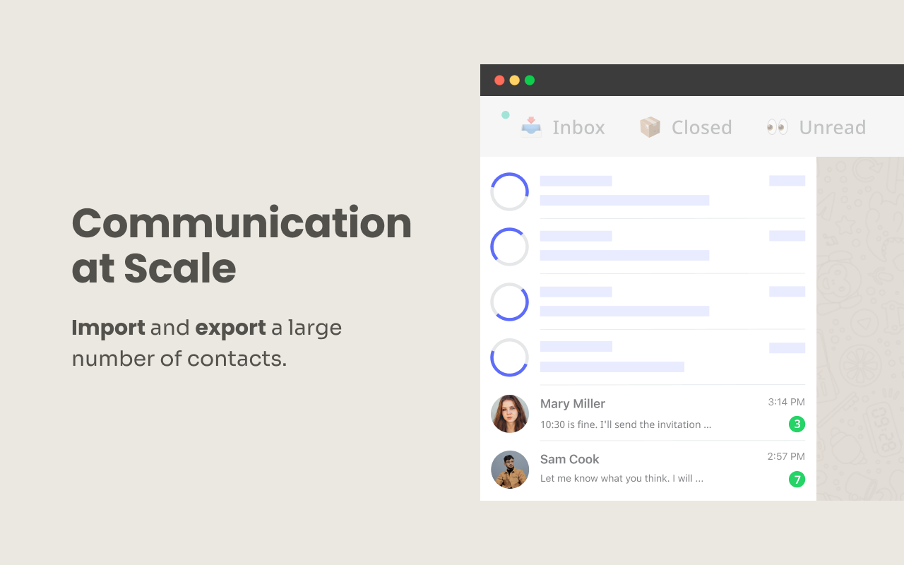Cooby: Best WhatsApp Extension for Work截图1