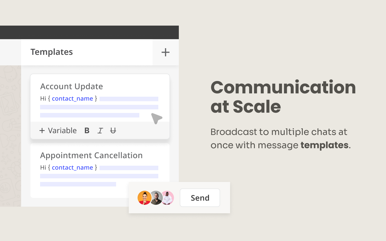 Cooby: Best WhatsApp Extension for Work截图2