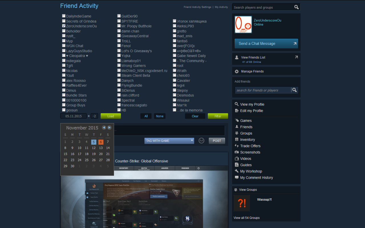 Steam Activity Filter截图1