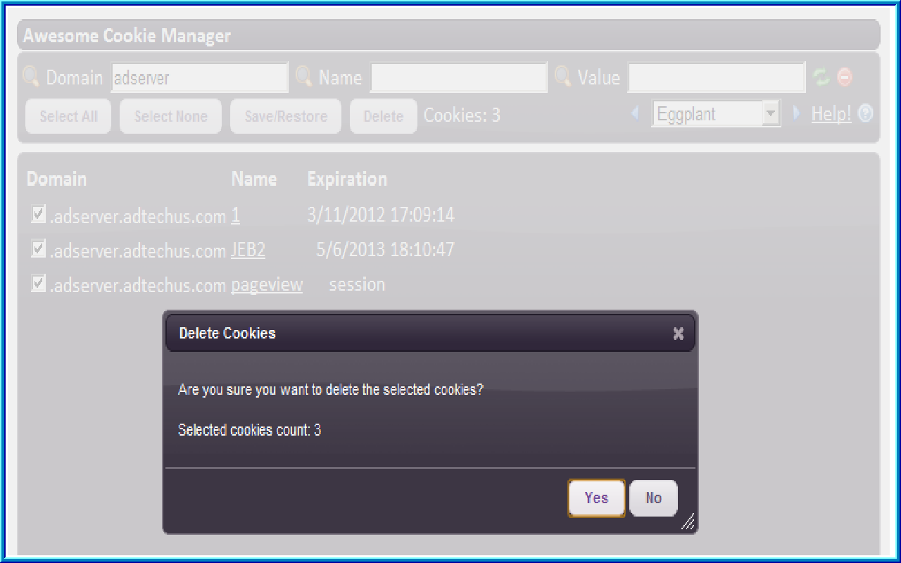 Awesome Cookie Manager截图4