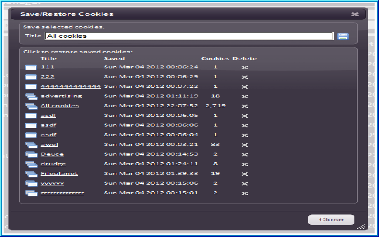 Awesome Cookie Manager截图5