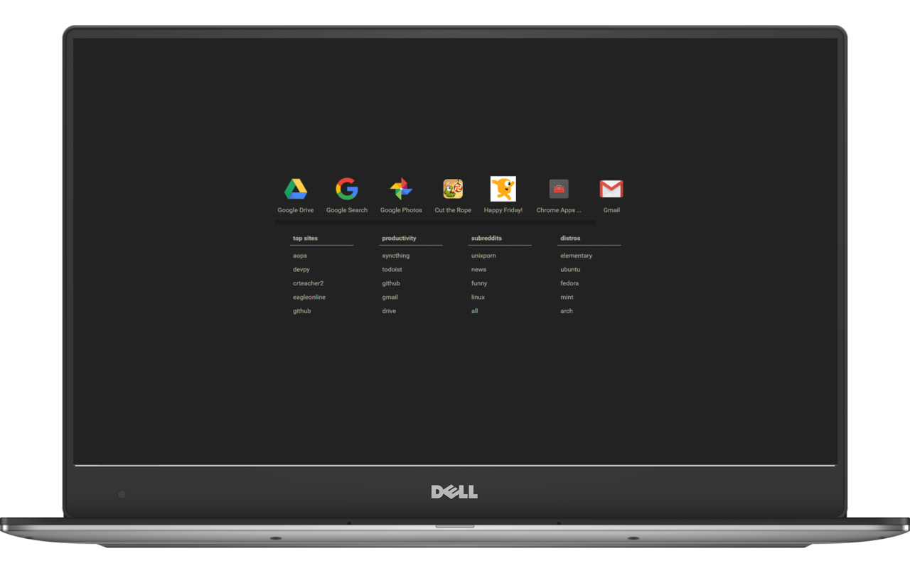 Start Clean New Tab Page Lite截图1