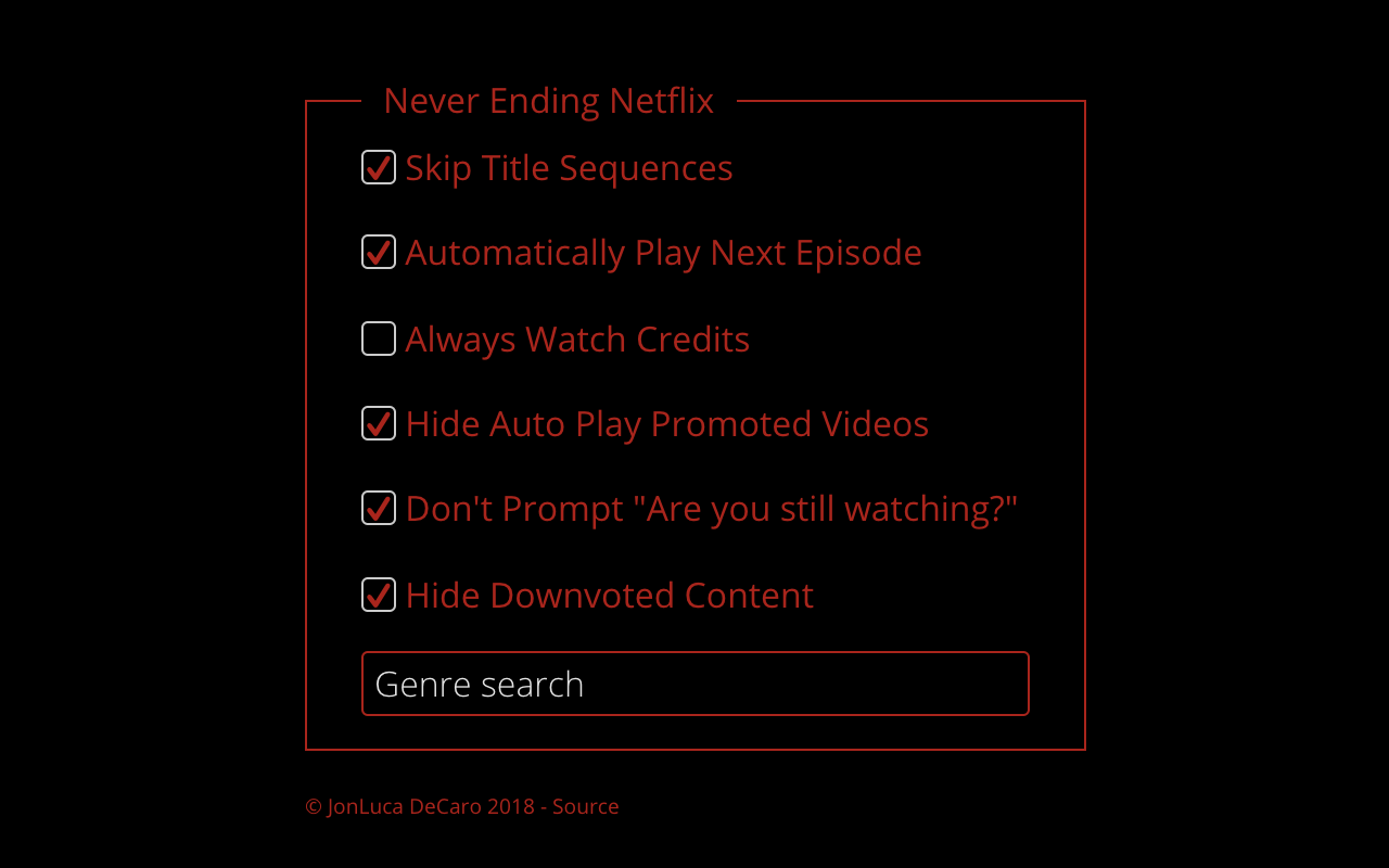 Never Ending Netflix截图1