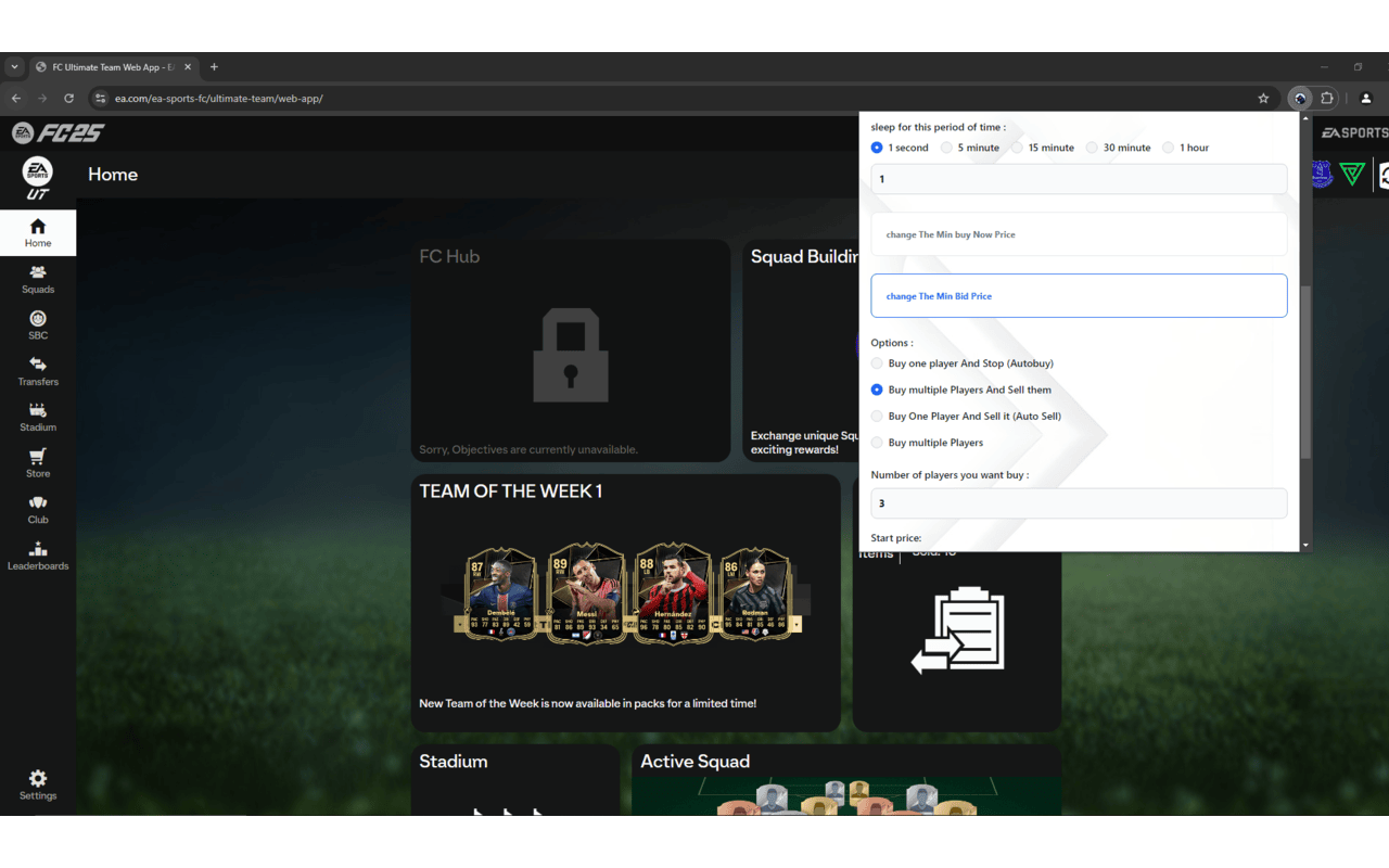 FC 26 Sniping Bot - EAFC Sniper (Formerly Futsnipe)截图3