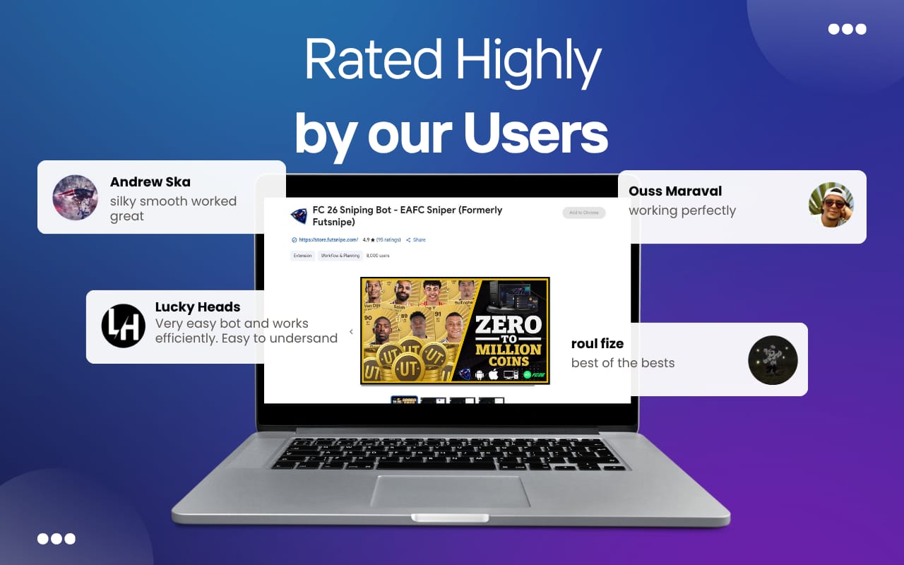 FC 26 Sniping Bot - EAFC Sniper (Formerly Futsnipe)截图5