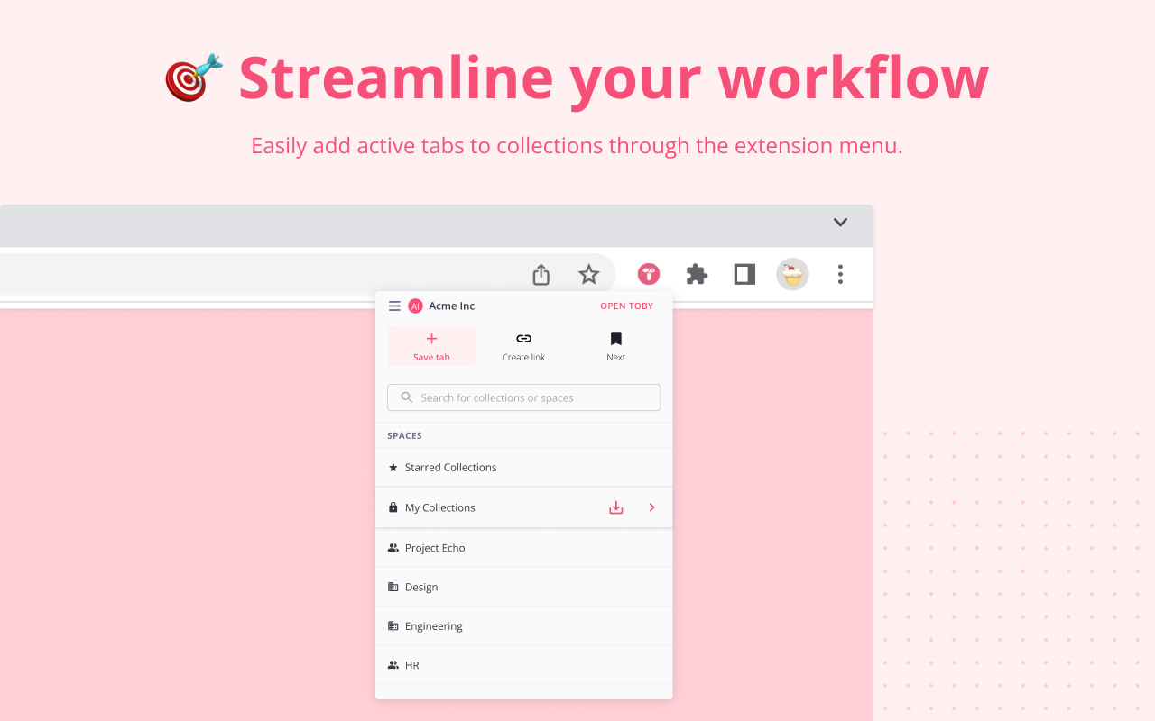 Toby: Tab Management Tool截图2