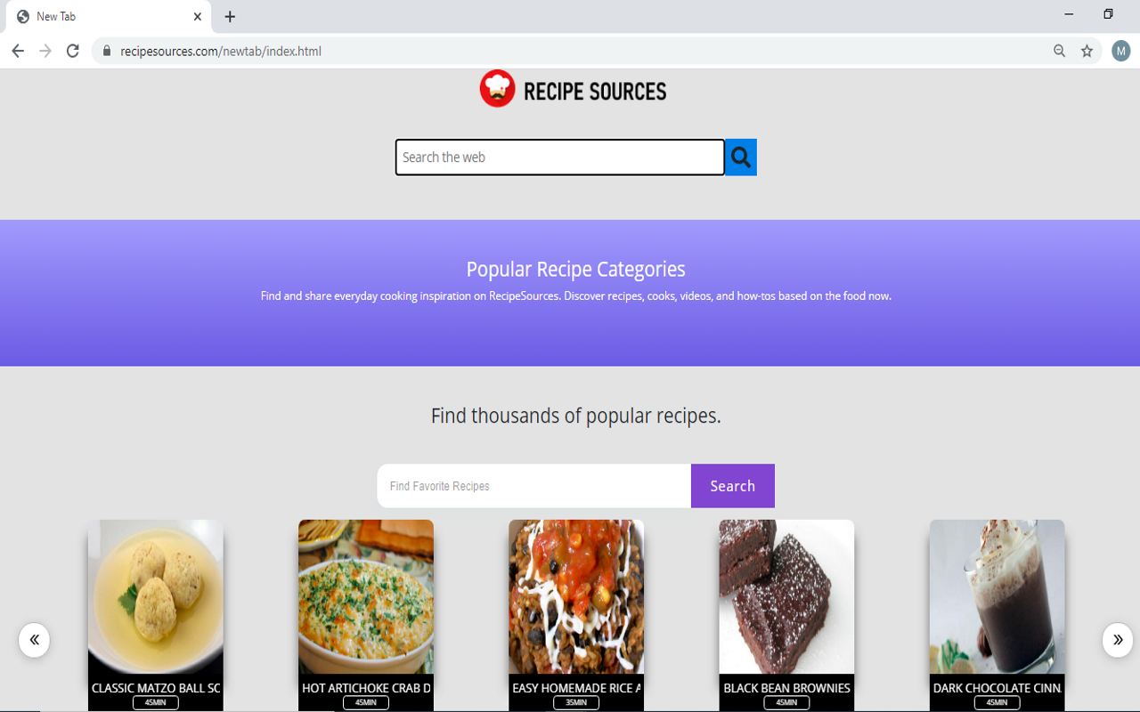 Recipe Sources截图1
