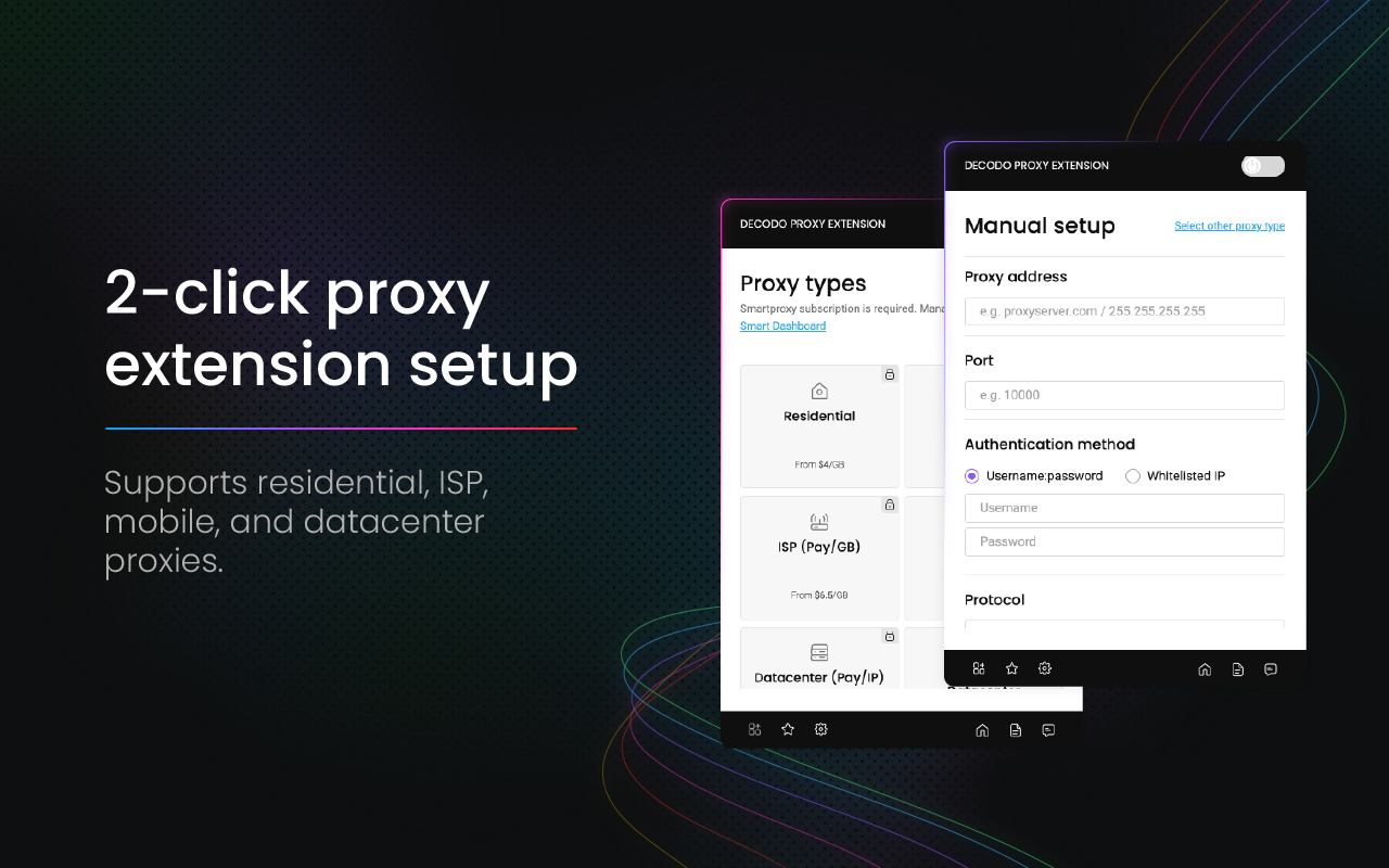 Decodo(Smartproxy) Extension截图3