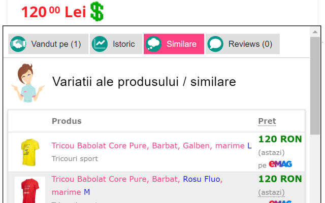 Istoric Preturi截图1