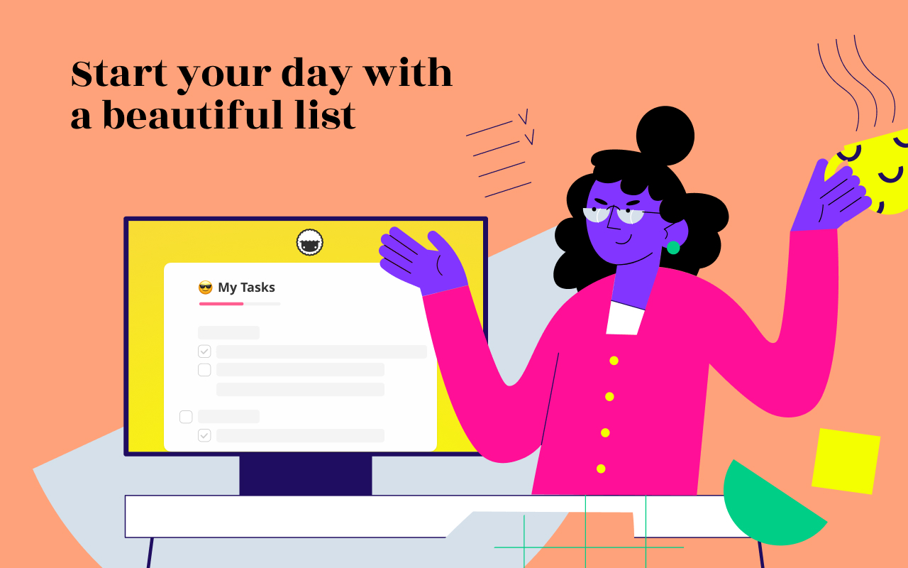 New Tab Todo List: Checklist, Notes, Outliner截图1