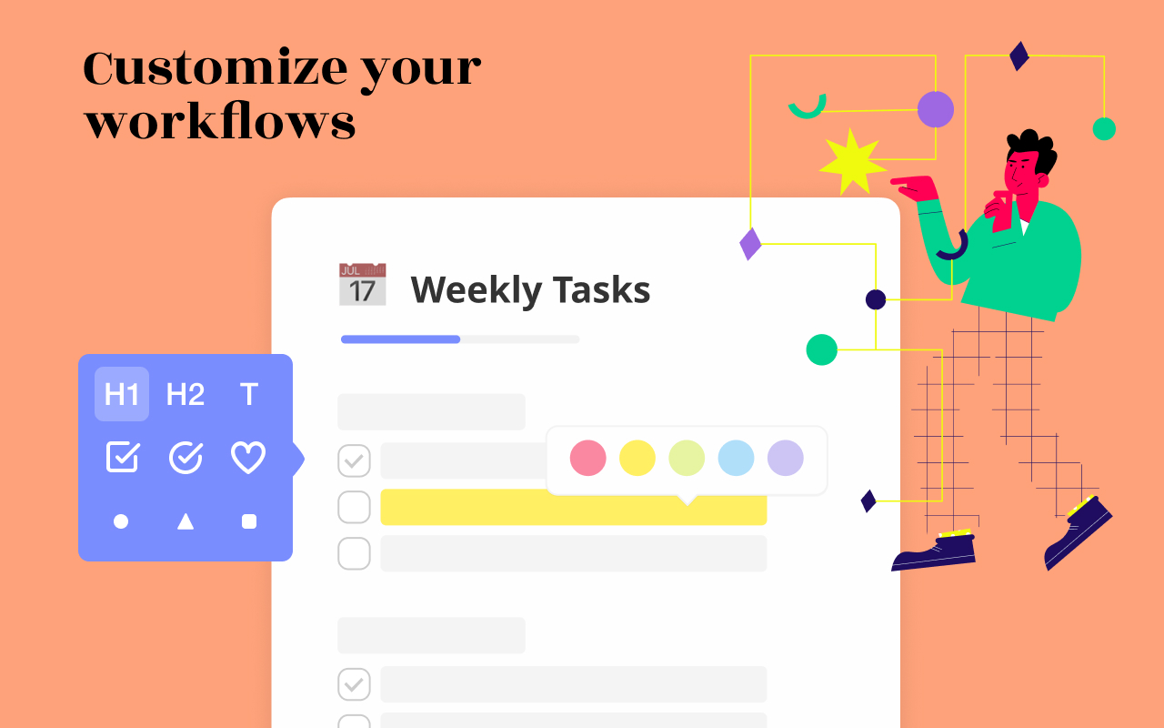 New Tab Todo List: Checklist, Notes, Outliner截图3