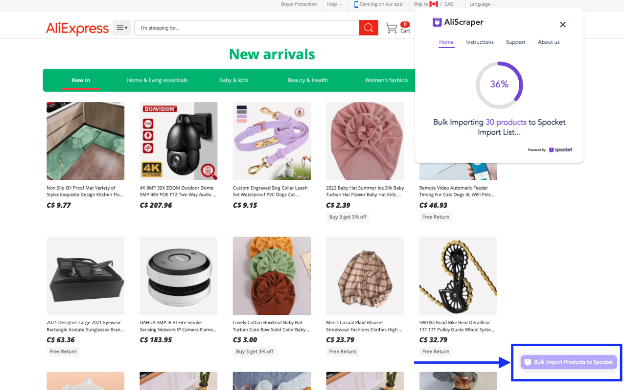 AliScraper - Aliexpress Dropshipping Importer截图4