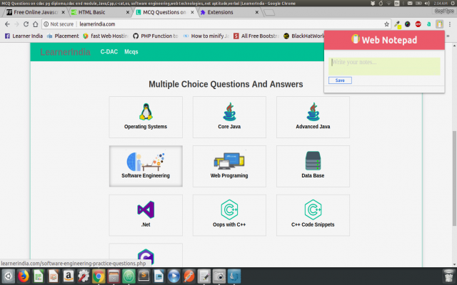 Web Notepad截图1