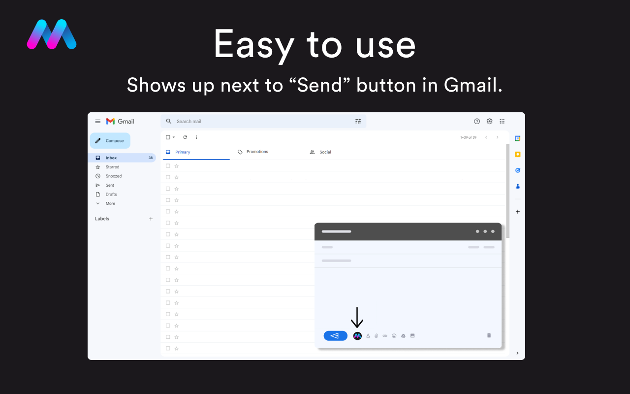 ChatGPT Mailyr: Write Emails with AI截图1