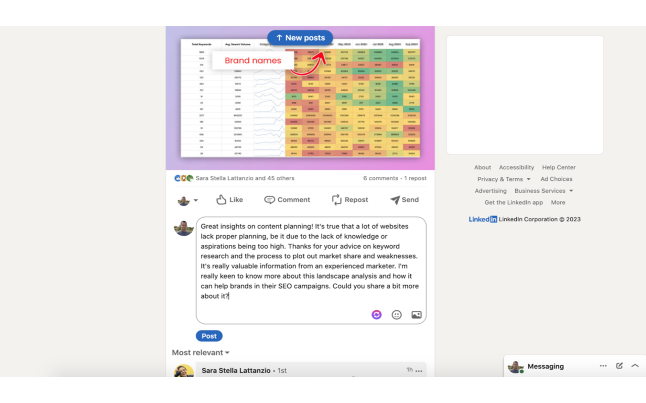 AI assistant for Linkedin截图2