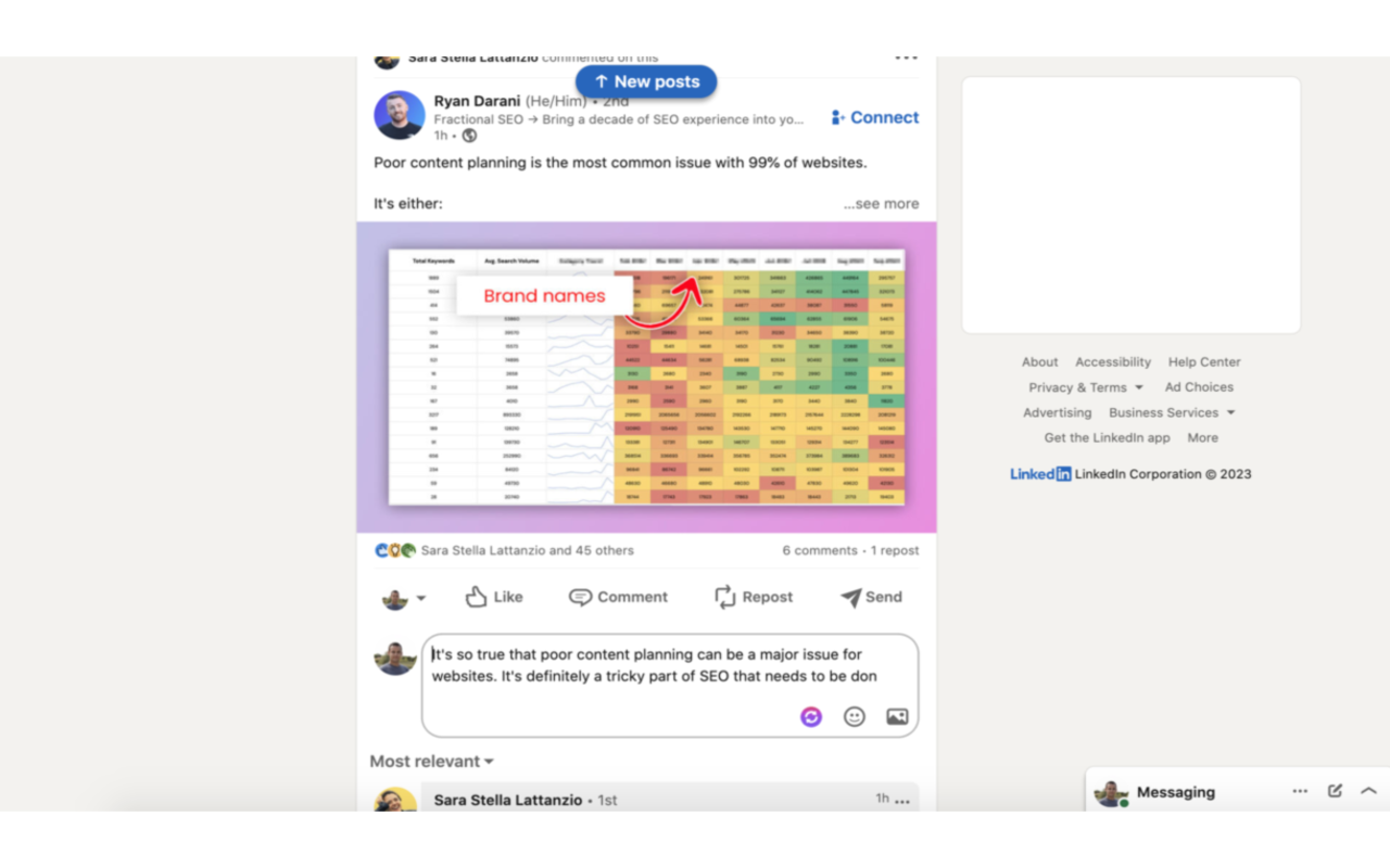 AI assistant for Linkedin截图4