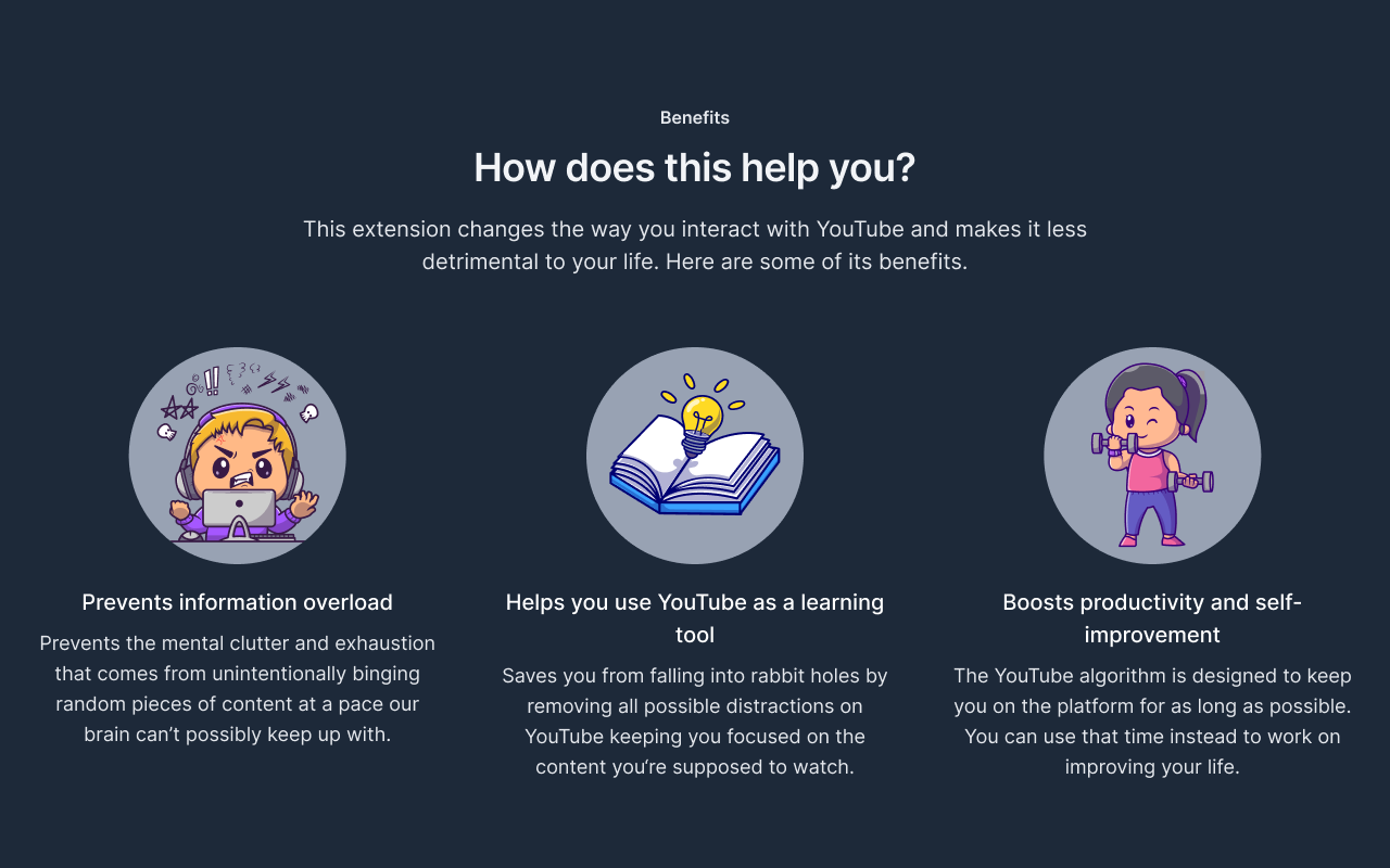 YouTube Detox: Optimize YT for Maximum Focus!截图2