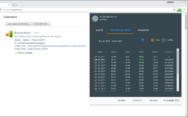 Stock & Cryptocurrency Monitor截图4