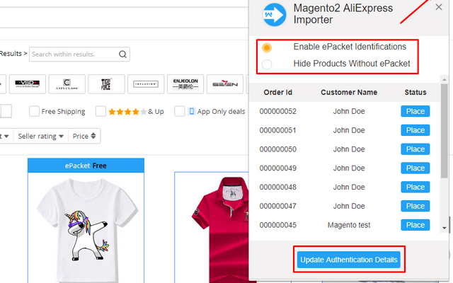 Magento 2 AliExpress Importer截图1