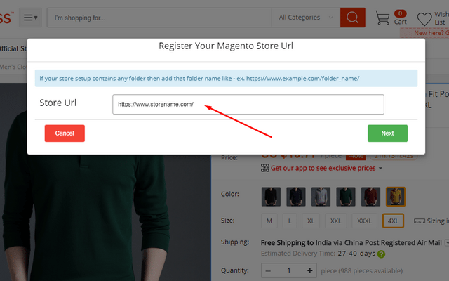 Magento 2 AliExpress Importer截图2