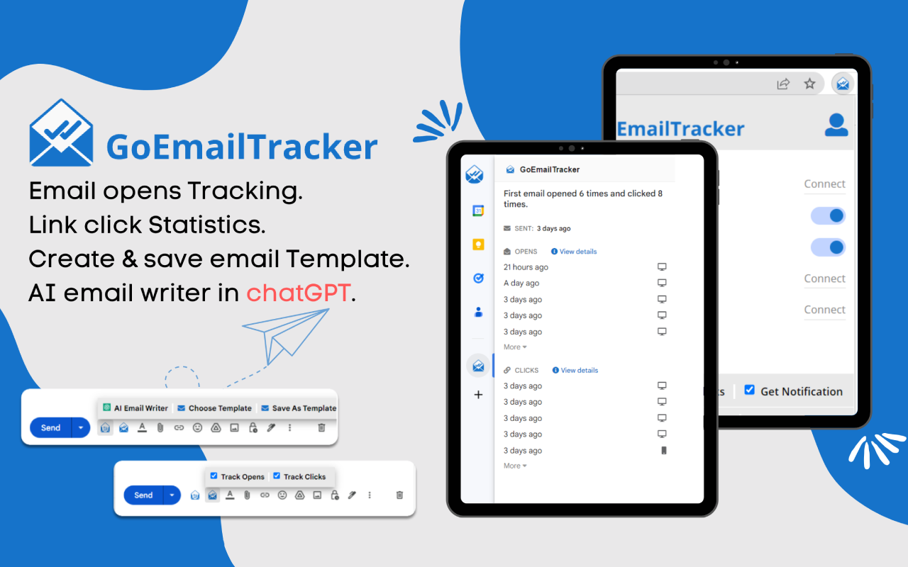 GoEmailTracker-Email Tracker,Template,chatGPT截图1
